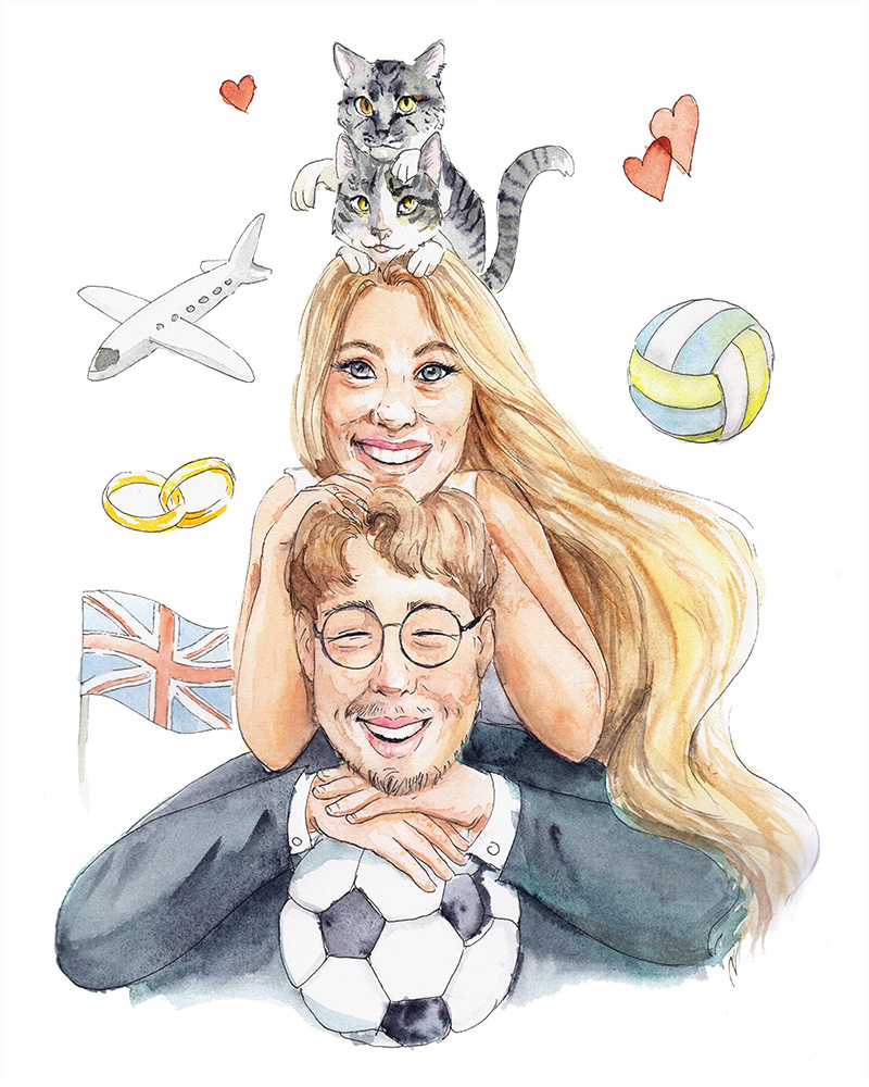 portret martyna i jan